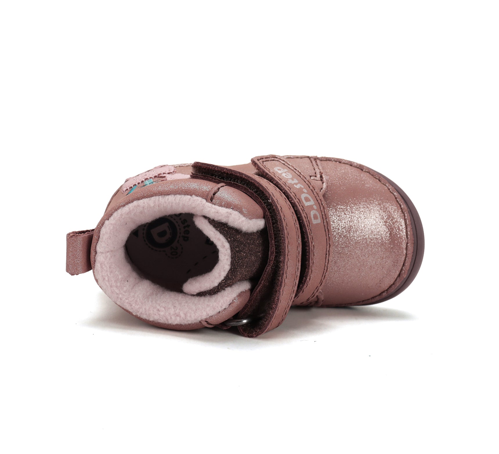 D.D.Step ghete fete imblanite 26-31 Chocolate cu ustensile bucatarie
