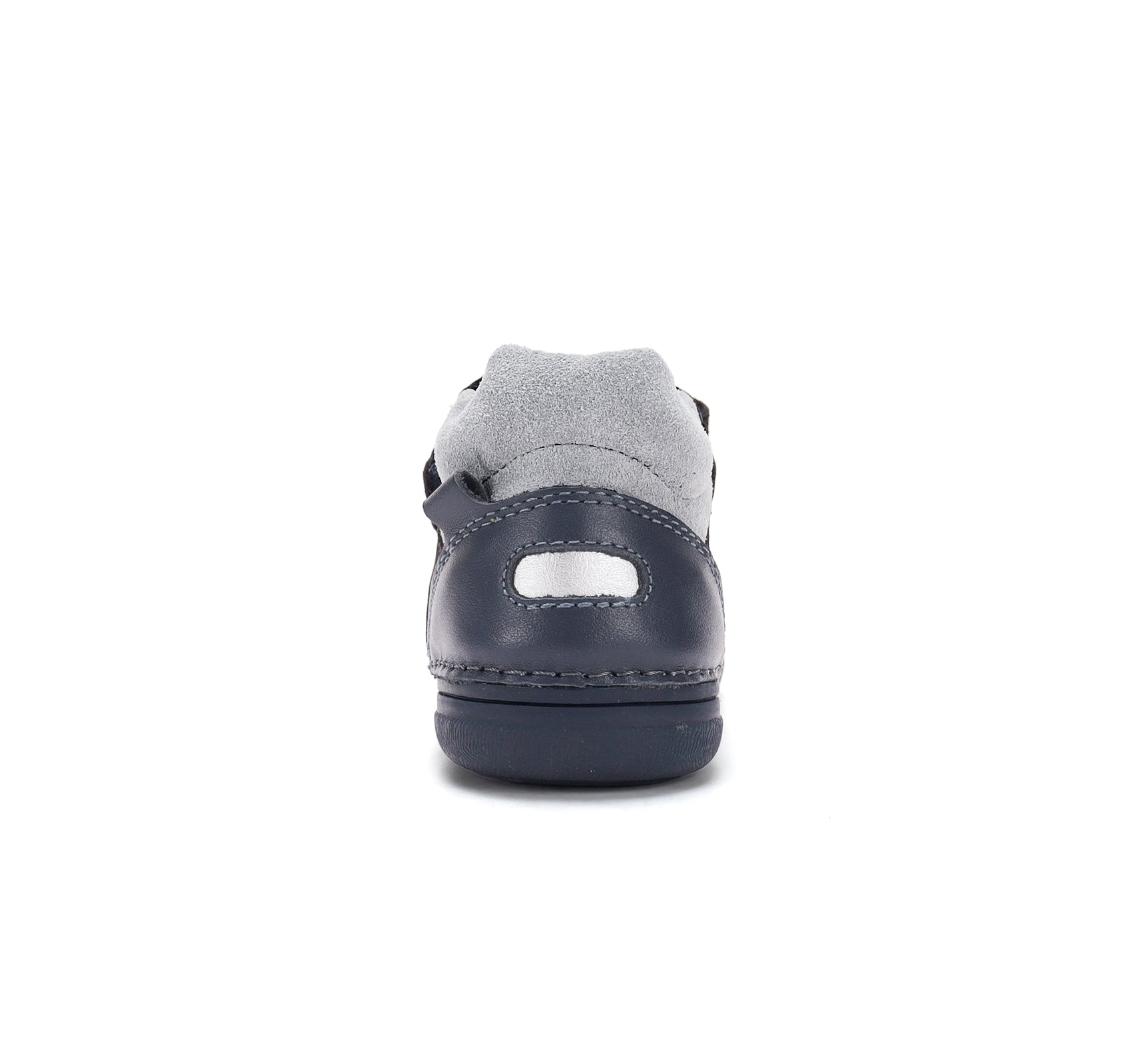 D.D.Step pantofi baieti cu scai 26-31 Royal Blue cu negru