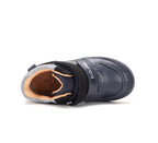 D.D.Step pantofi baieti cu scai 26-31 Royal Blue cu negru
