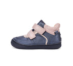 D.D.Step pantofi fete cu scai 26-31 Royal Blue cu roz