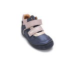 D.D.Step pantofi fete cu scai 26-31 Royal Blue cu roz