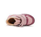 D.D.Step pantofi fete cu scai 26-31 Raspberry cu roz