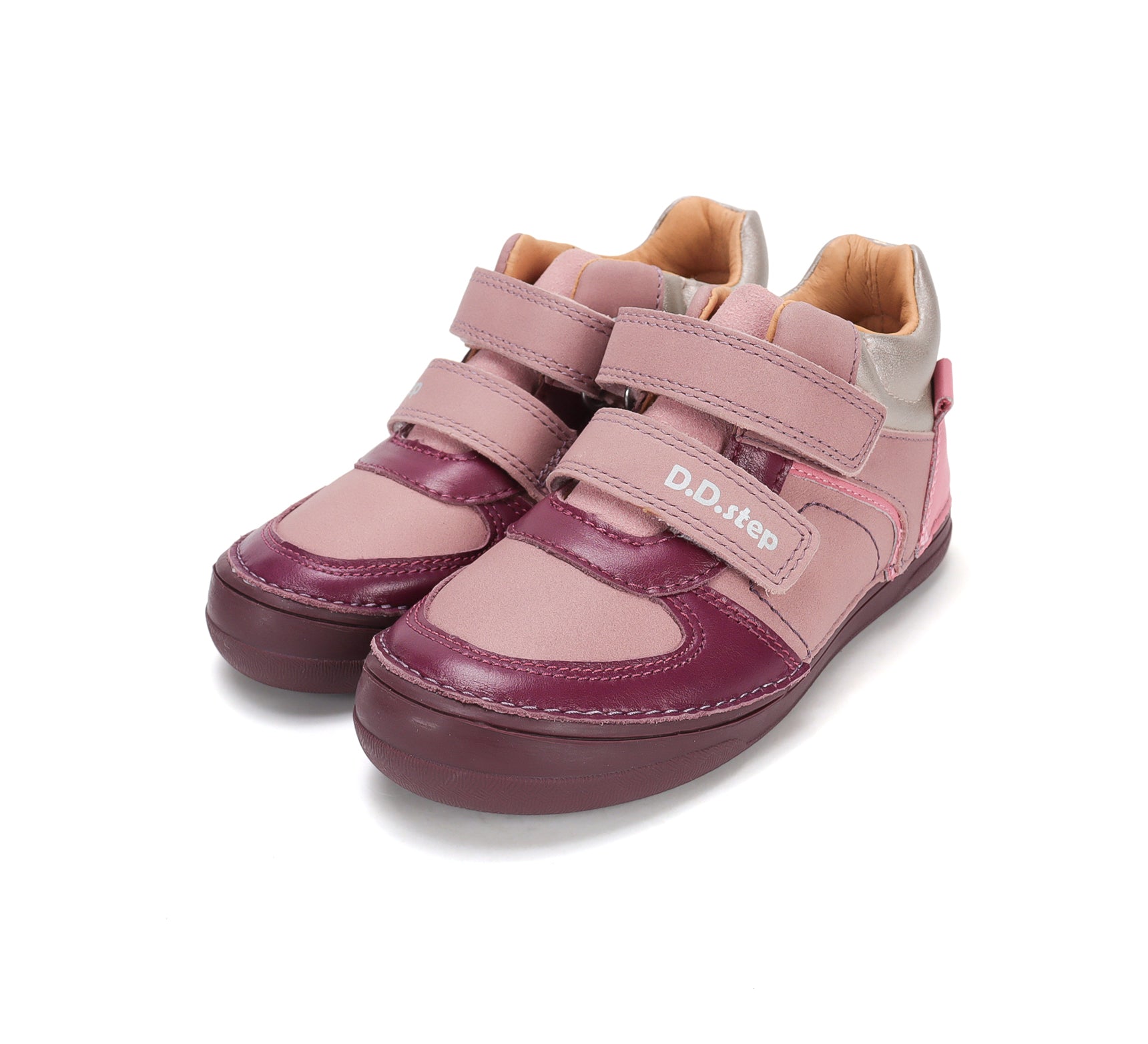 D.D.Step pantofi fete cu scai 26-31 Raspberry cu roz Imagine principală a produsului