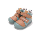 D.D.Step ghete baieti imblanite SUN REACTIVE cu talpa fluorescenta 20-25 Turquise cu naveta