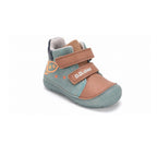 D.D.Step ghete baieti imblanite SUN REACTIVE cu talpa fluorescenta 20-25 Turquise cu naveta