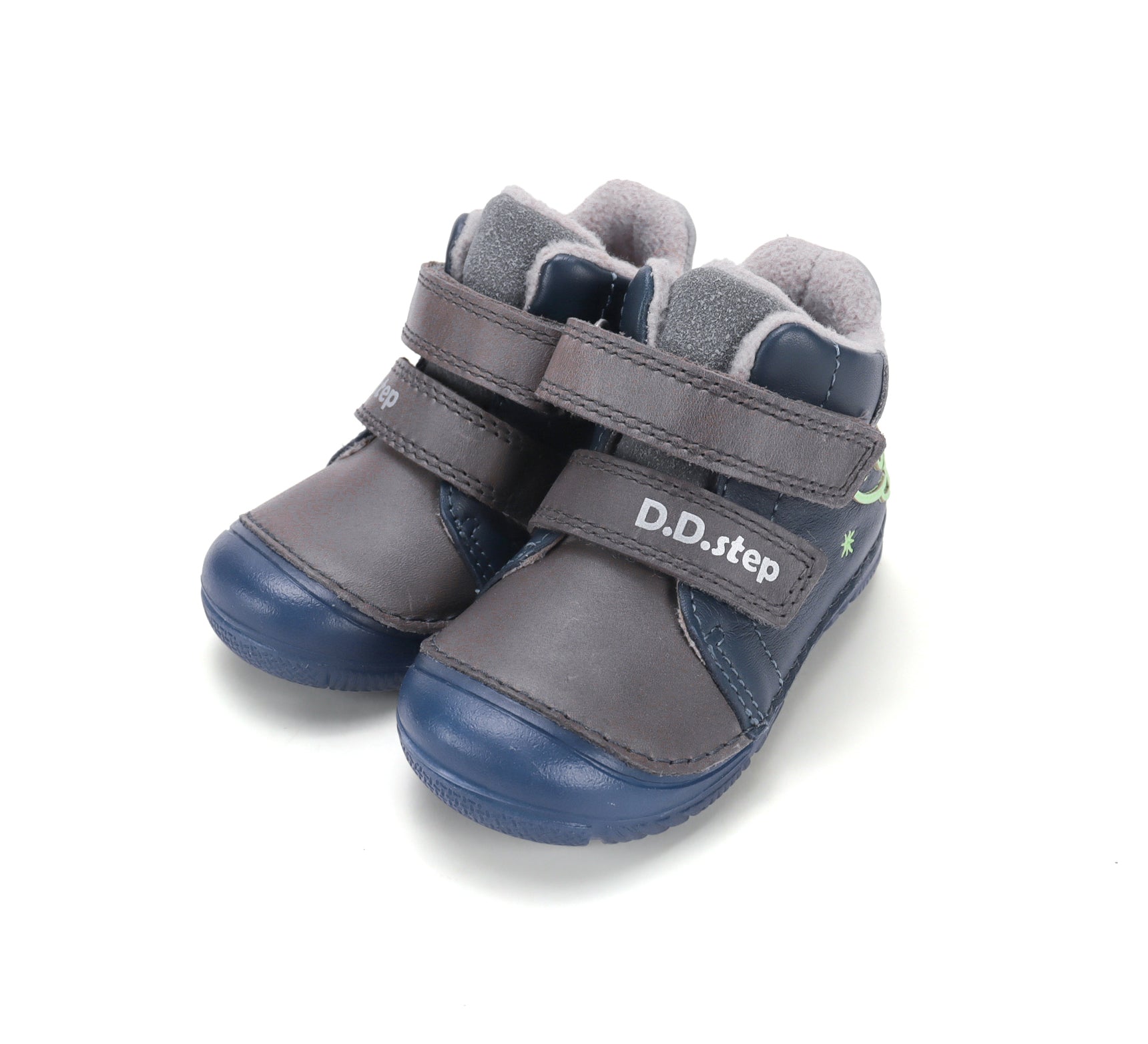 D.D.Step ghete baieti imblanite SUN REACTIVE cu talpa fluorescenta 20-31 Royal Blue cu naveta Imagine principală a produsului