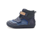 D.D.Step ghete baieti Barefoot captusite Water Repellence si fluorescente 22-33 Royal Blue