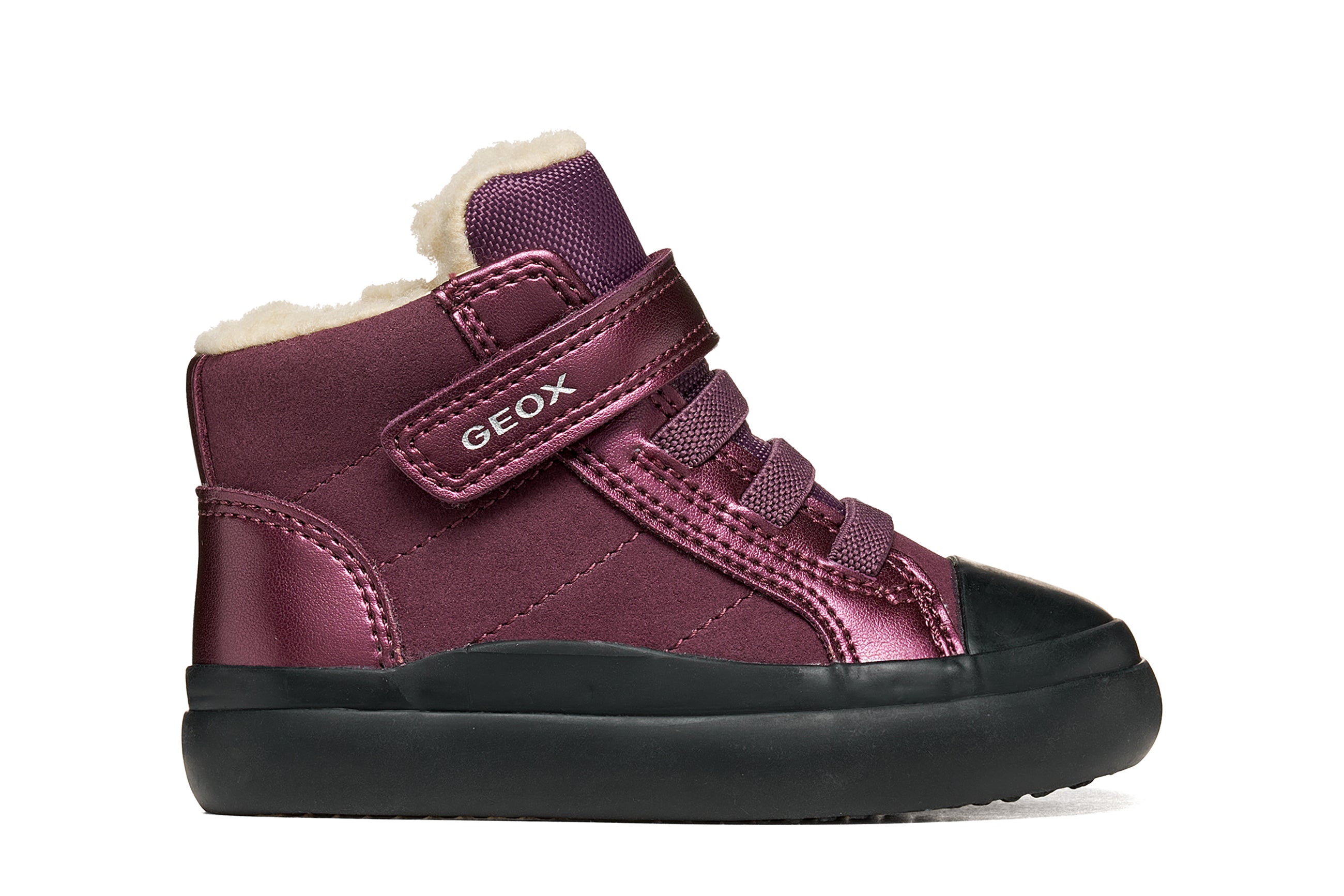 Geox Respira ghete fete imblanite Gisli Baby 20-27 Prune