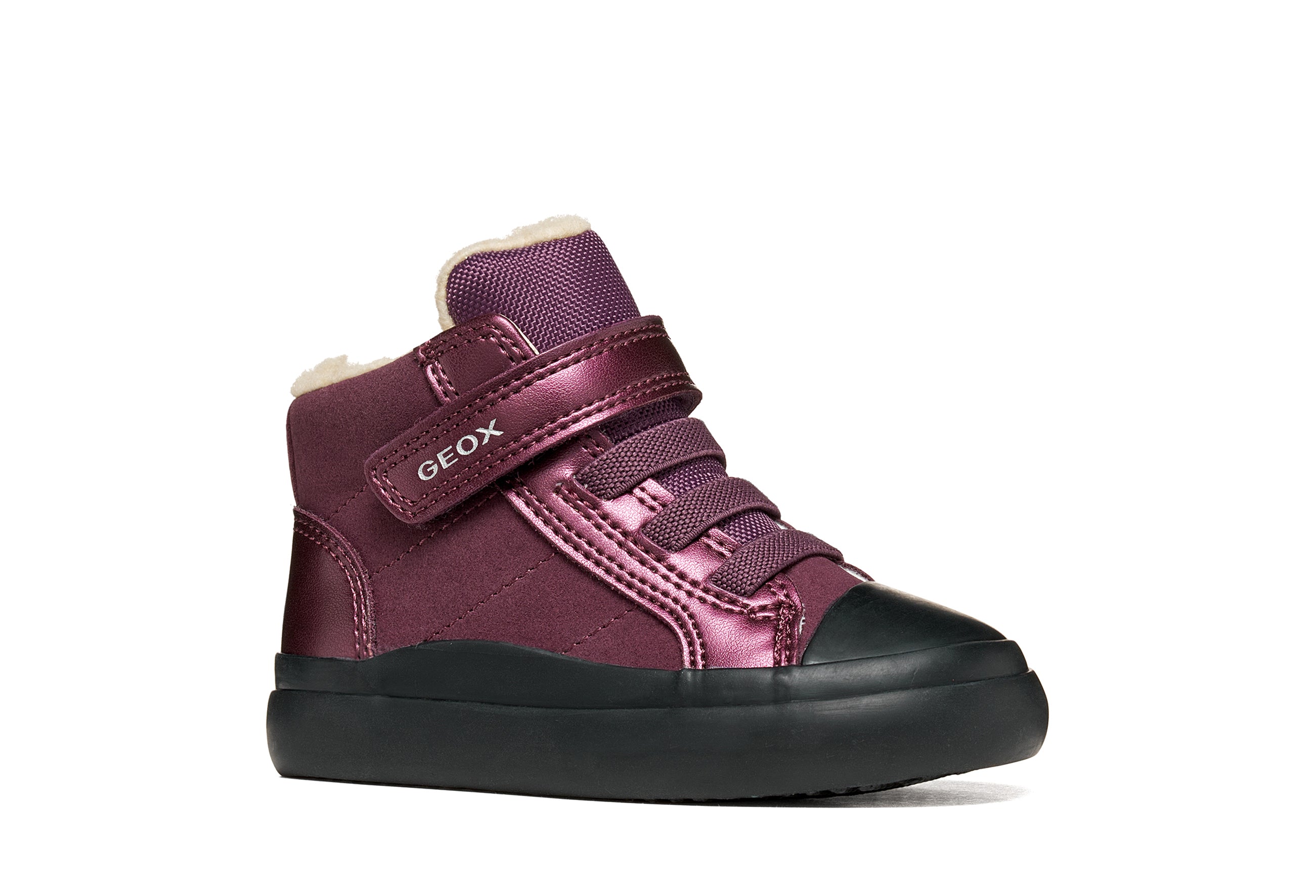 Geox Respira ghete fete imblanite Gisli Baby 20-27 Prune
