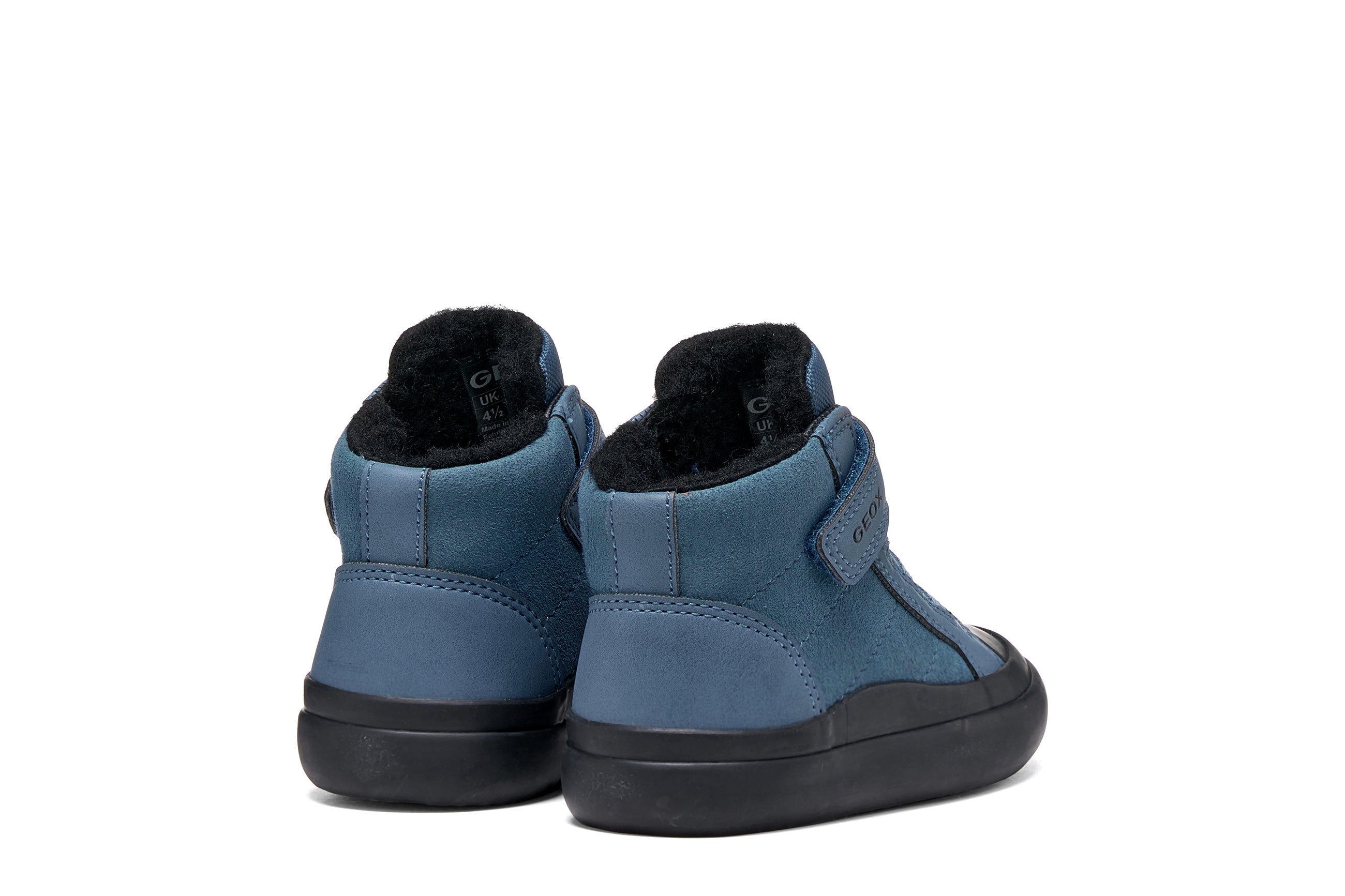 Geox Respira ghete baieti imblanite Gisli Baby 20-27 Denim