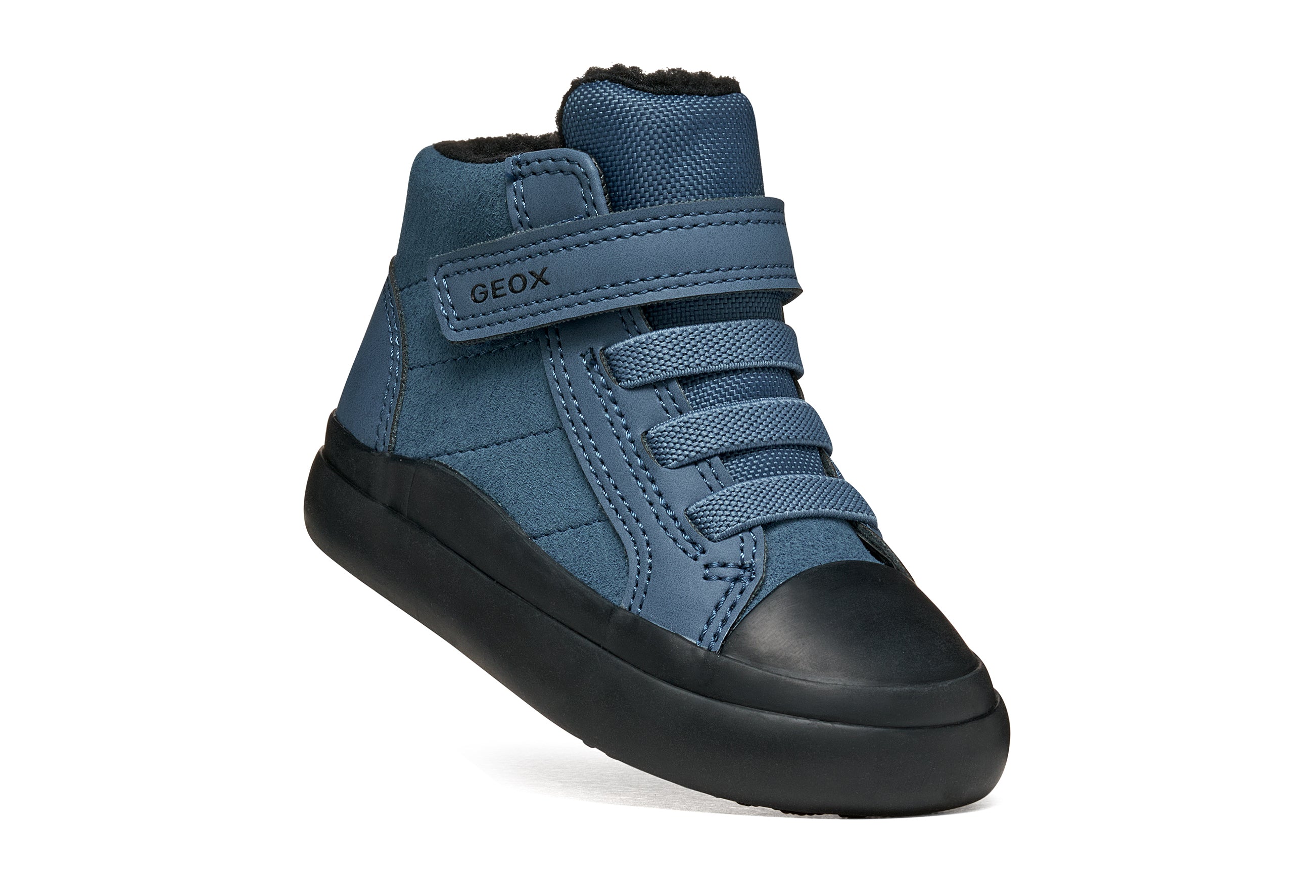 Geox Respira ghete baieti imblanite Gisli Baby 20-27 Denim