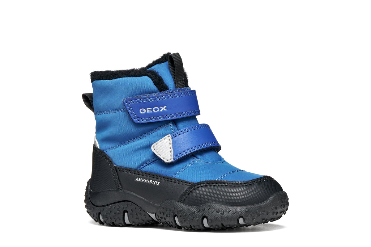 Geox ghete baieti captusite BALTIC AmphibioxTEX Waterproof 20-27 Royal/Black Imagine principală a produsului