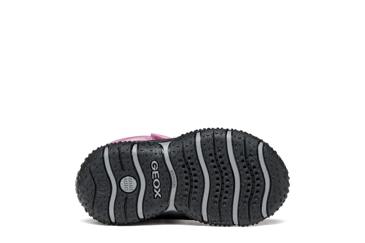 Geox ghete fete captusite BALTIC AmphibioxTEX Waterproof 20-27 Dark Pink/Black