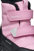 Geox ghete fete captusite BALTIC AmphibioxTEX Waterproof 20-27 Dark Pink/Black