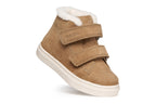 Geox ghete fete captusite NASHIK Waterproof 20-27 Whisky