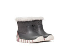 Geox cizme fete imblanite IUPIDOO 18-26 Dark Grey/Silver