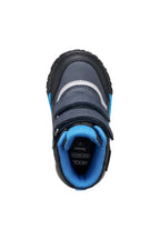 Geox ghete baieti captusite TREKKYUP AmphibioxTex Waterproof 20-27 Black/Light Blue