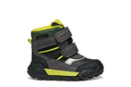 Geox ghete baieti captusite TREKKYUP AmphibioxTex Waterproof 20-27 Black/Fluo Green