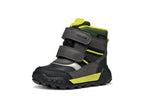 Geox ghete baieti captusite TREKKYUP AmphibioxTex Waterproof 20-27 Black/Fluo Green