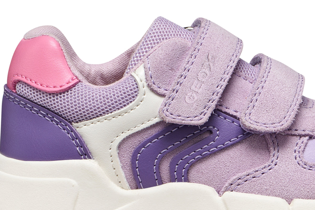 Geox pantofi fete Flexyper Mini 20-27 Lavender