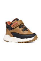 Geox ghete baieti captusite FLEXYPER MINI AmphibioxTEX Waterproof 20-27 Dark Yellow/Black