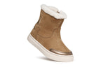 Geox Respira botine fete captusite NASHIK 20-27 Whisky cu ren