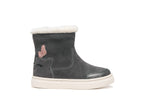 Geox Respira botine fete captusite NASHIK 20-27 Dark grey cu ren