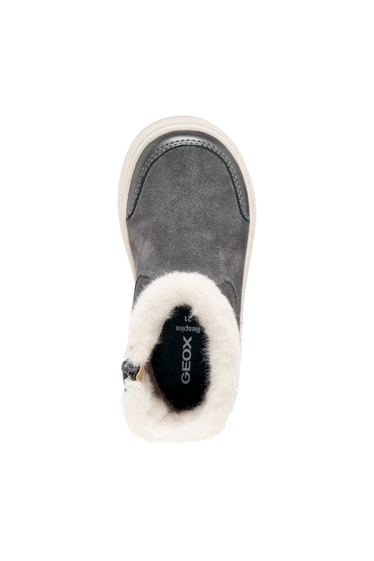 Geox Respira botine fete captusite NASHIK 20-27 Dark grey cu ren