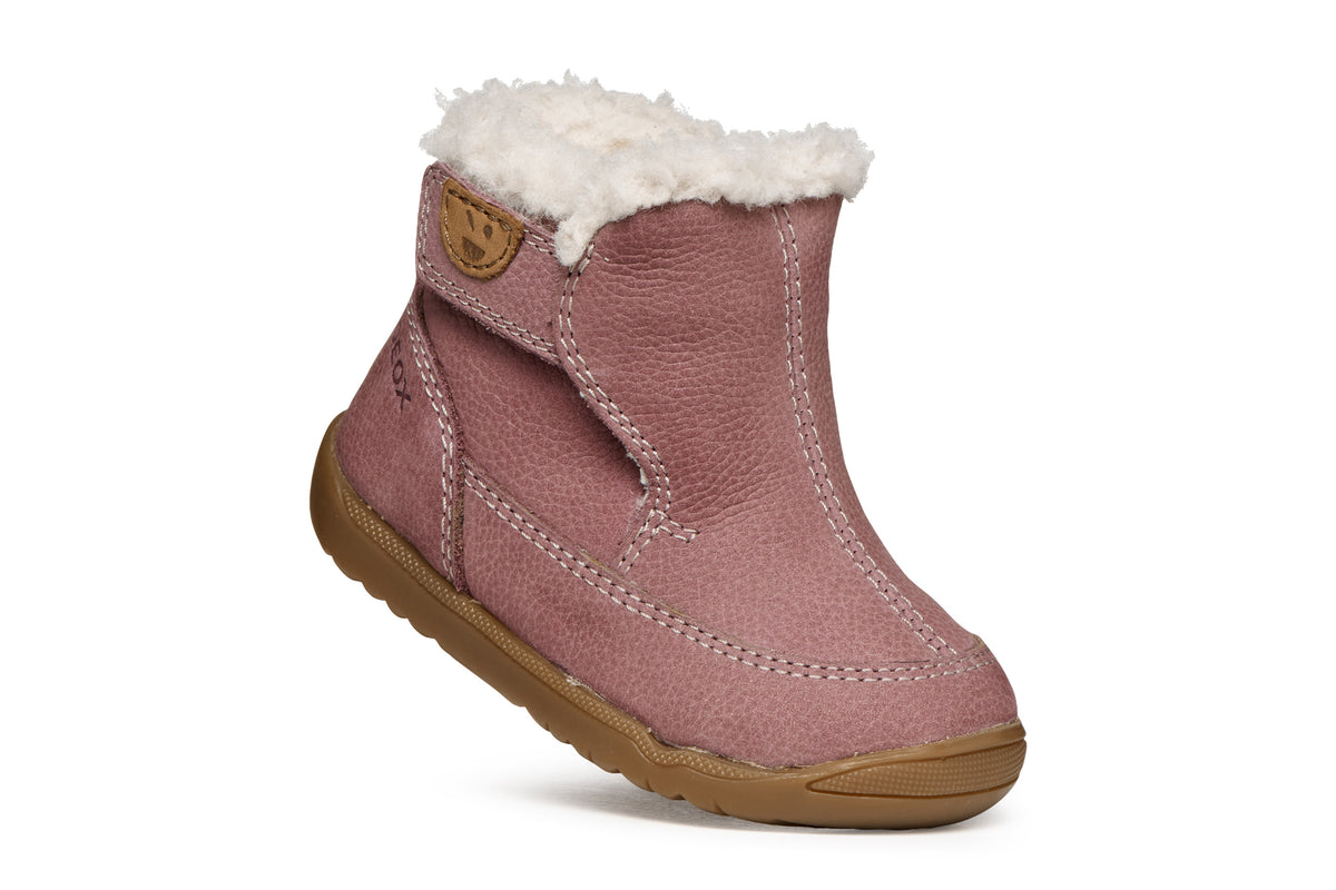 Geox Respira ghete fete imblanite Macchia Baby 18-26 Dark Pink