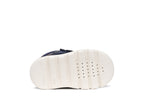 Geox ghete fete captusite WILLABOOM AmphibioxTEX Waterproof 20-27 Navy/Old Rose cu inimioara