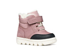 Geox ghete fete captusite WILLABOOM AmphibioxTEX Waterproof 20-27 Dark Rose
