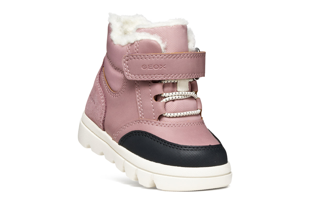 Geox ghete fete captusite WILLABOOM AmphibioxTEX Waterproof 20-27 Dark Rose