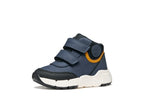 Geox Respira ghete baieti captusite FLEXYPER MINI 20-27 Denim/Orange