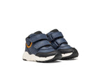 Geox Respira ghete baieti captusite FLEXYPER MINI 20-27 Denim/Orange