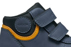 Geox Respira ghete baieti captusite FLEXYPER MINI 20-27 Denim/Orange