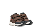 Geox Respira ghete baieti captusite FLEXYPER MINI 20-27 Dark brown/Brick