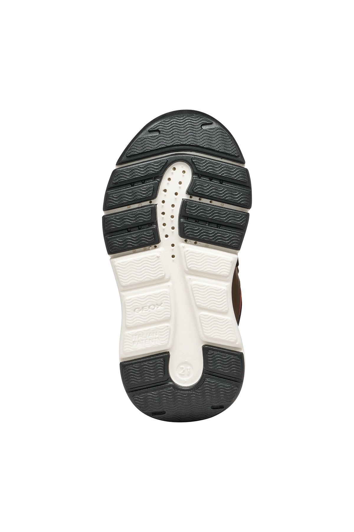 Geox Respira ghete baieti captusite FLEXYPER MINI 20-27 Dark brown/Brick
