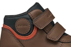 Geox Respira ghete baieti captusite FLEXYPER MINI 20-27 Dark brown/Brick