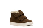 Geox ghete baieti captusite NASHIK Waterproof 20-27  Dark Brown