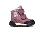 Geox ghete fete captusite TREKKYUP AmphibioxTEX Waterproof 20-27 Dark Rose cu ursulet