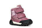 Geox ghete fete captusite TREKKYUP AmphibioxTEX Waterproof 20-27 Dark Rose cu ursulet