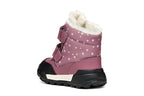Geox ghete fete captusite TREKKYUP AmphibioxTEX Waterproof 20-27 Dark Rose cu ursulet
