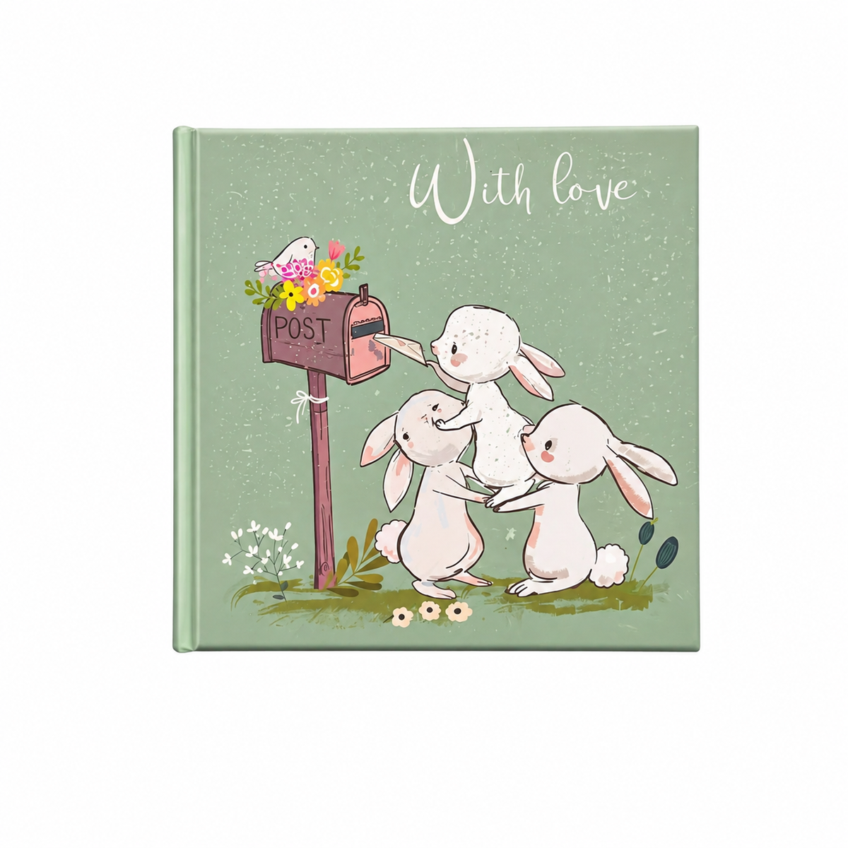 Gedeon album foto beblusi 10x15 cm pentru 200 poze 0m+ With Love cu iepurasi Imagine principală a produsului