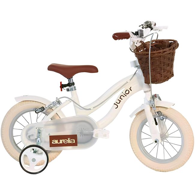 Dino Bikes bicicleta copii 16" pentru 6 ani+ Vintage white Imagine principală a produsului