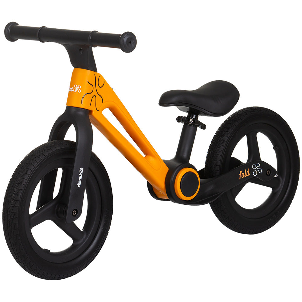 Dino Bikes bicicleta fara pedale pliabila 12" Fold X 2 ani+ Orange Imagine principală a produsului