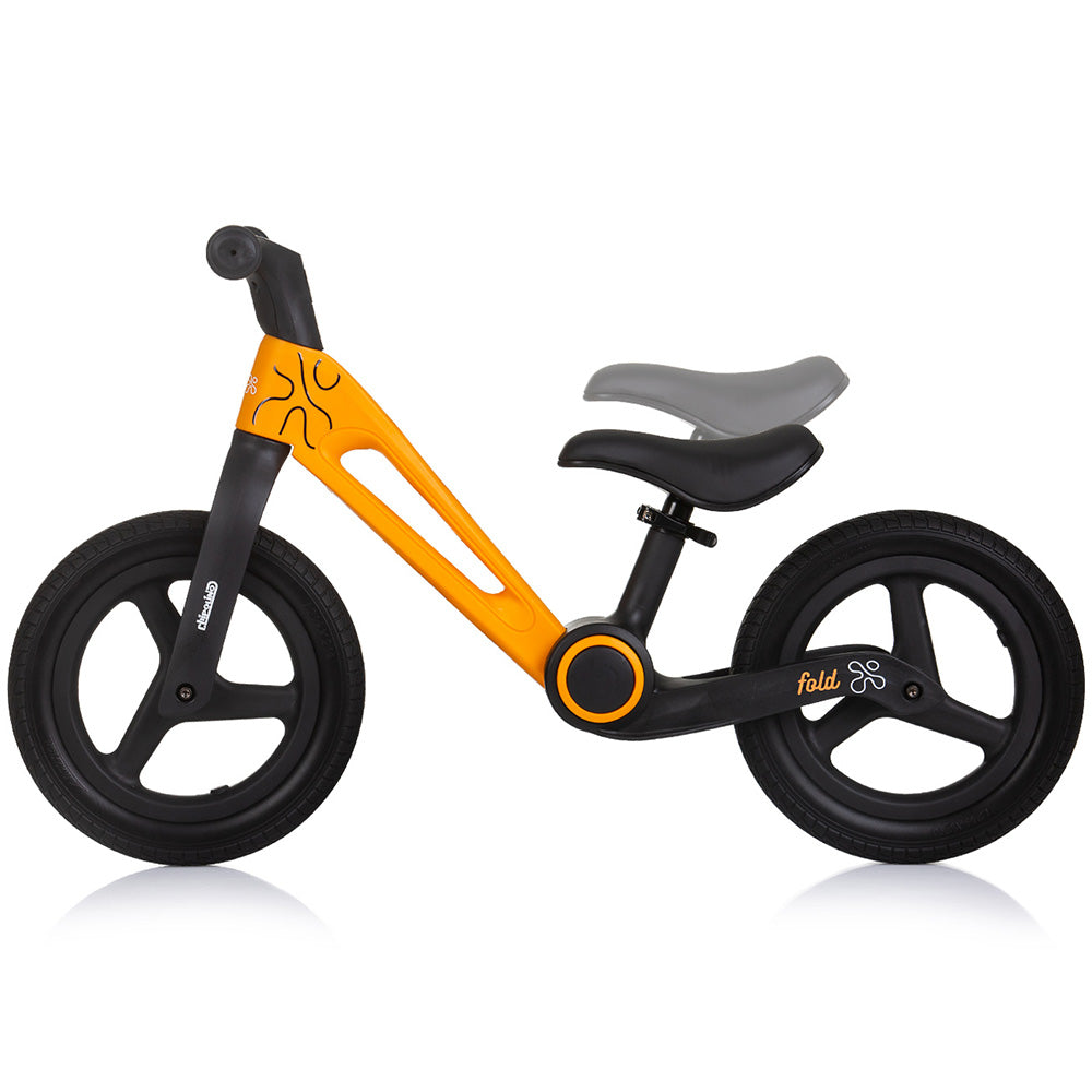 Dino Bikes bicicleta fara pedale pliabila 12" Fold X 2 ani+ Orange