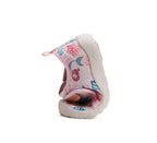 D.D.Step pantofi fete Barefoot de interior din panza 20-31 Baby Pink sirena