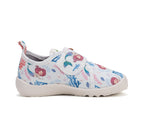 D.D.Step pantofi fete Barefoot de interior din panza 26-31 Sky Blue sirena