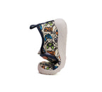 D.D.Step pantofi baieti Barefoot de interior din panza 20-31 White cu consola gamer