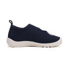 D.D.Step pantofi baieti decupati Barefoot de interior 20-25 Royal Blue cu dino